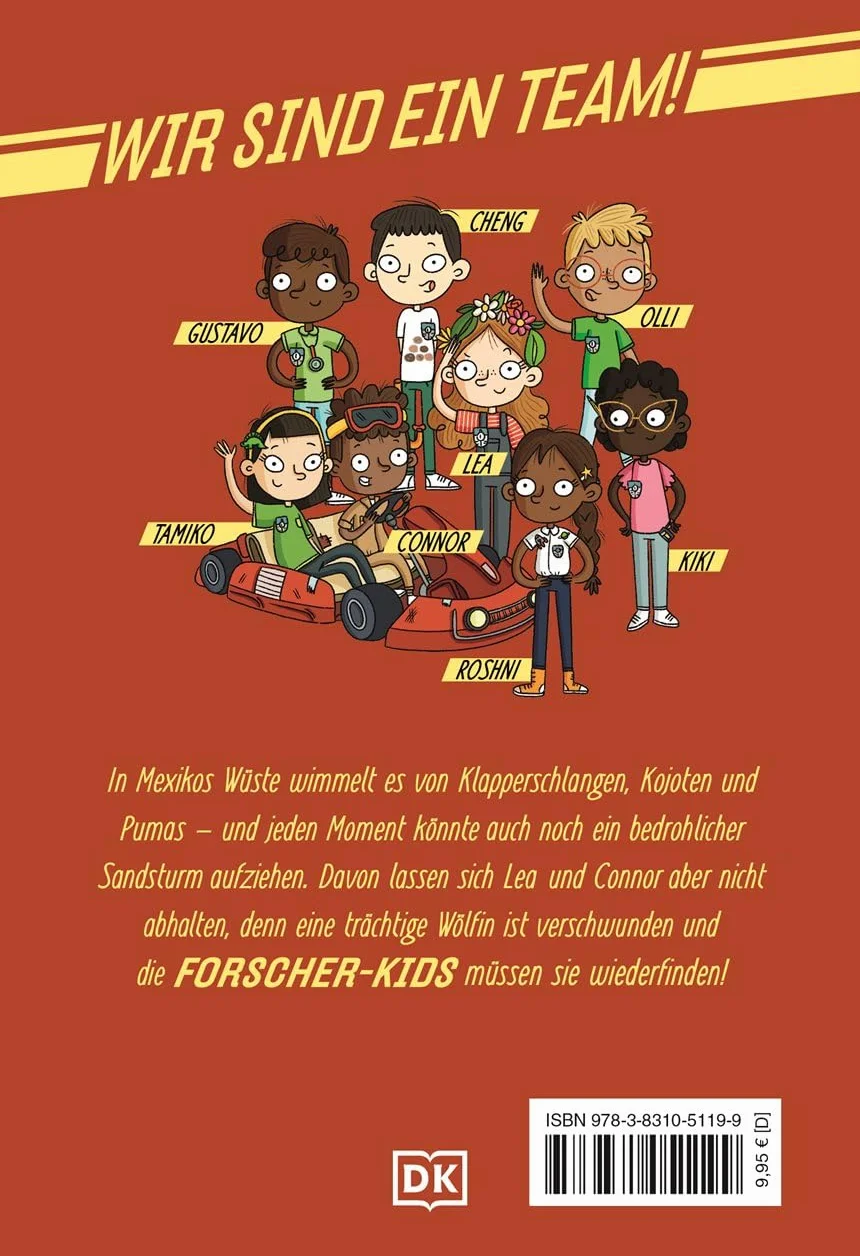 Ein Fall für die Forscher-Kids 11. Flucht vor dem Sandsturm: Eine Abenteuergeschichte voller Action, Magie und spannendem Wissen. Für Kinder ab 7 Jahren