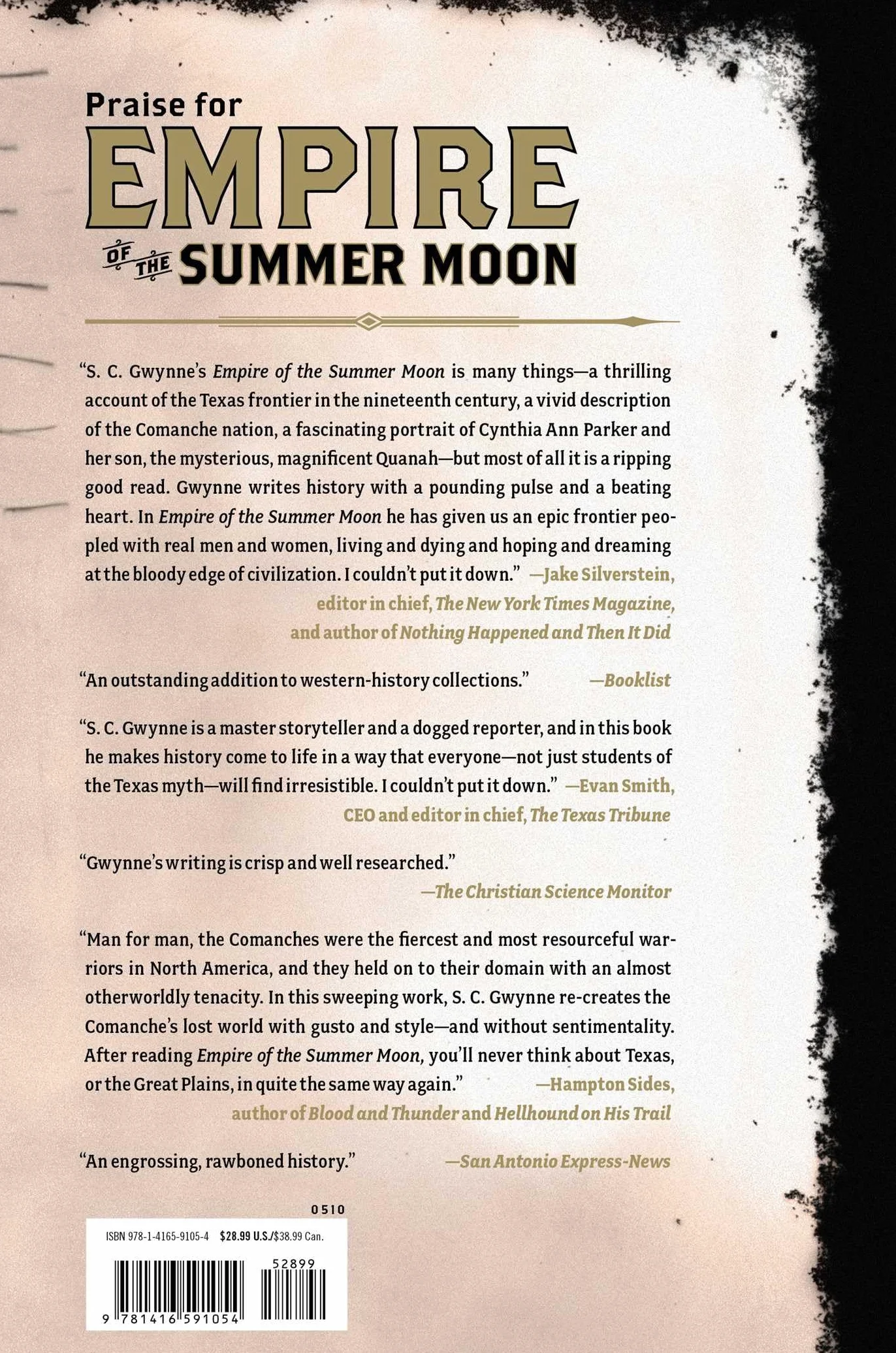 Empire of the Summer Moon: Quanah Parker and the Rise and Fall of the Comanches, the Most Powerful Indian Tribe in American History