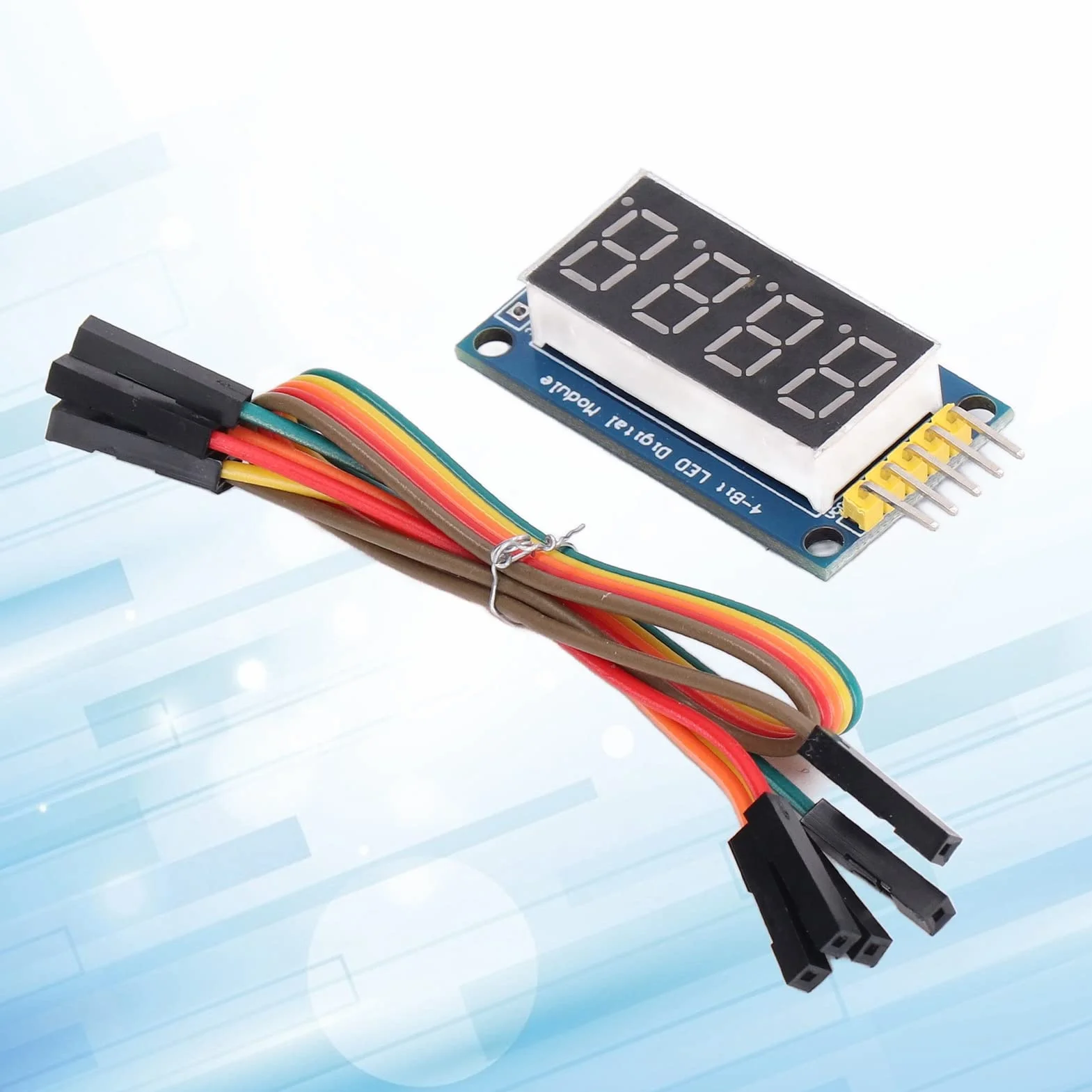 Moduł wyświetlacza LED 74HC595 4-cyfrowy 3,3V 5V