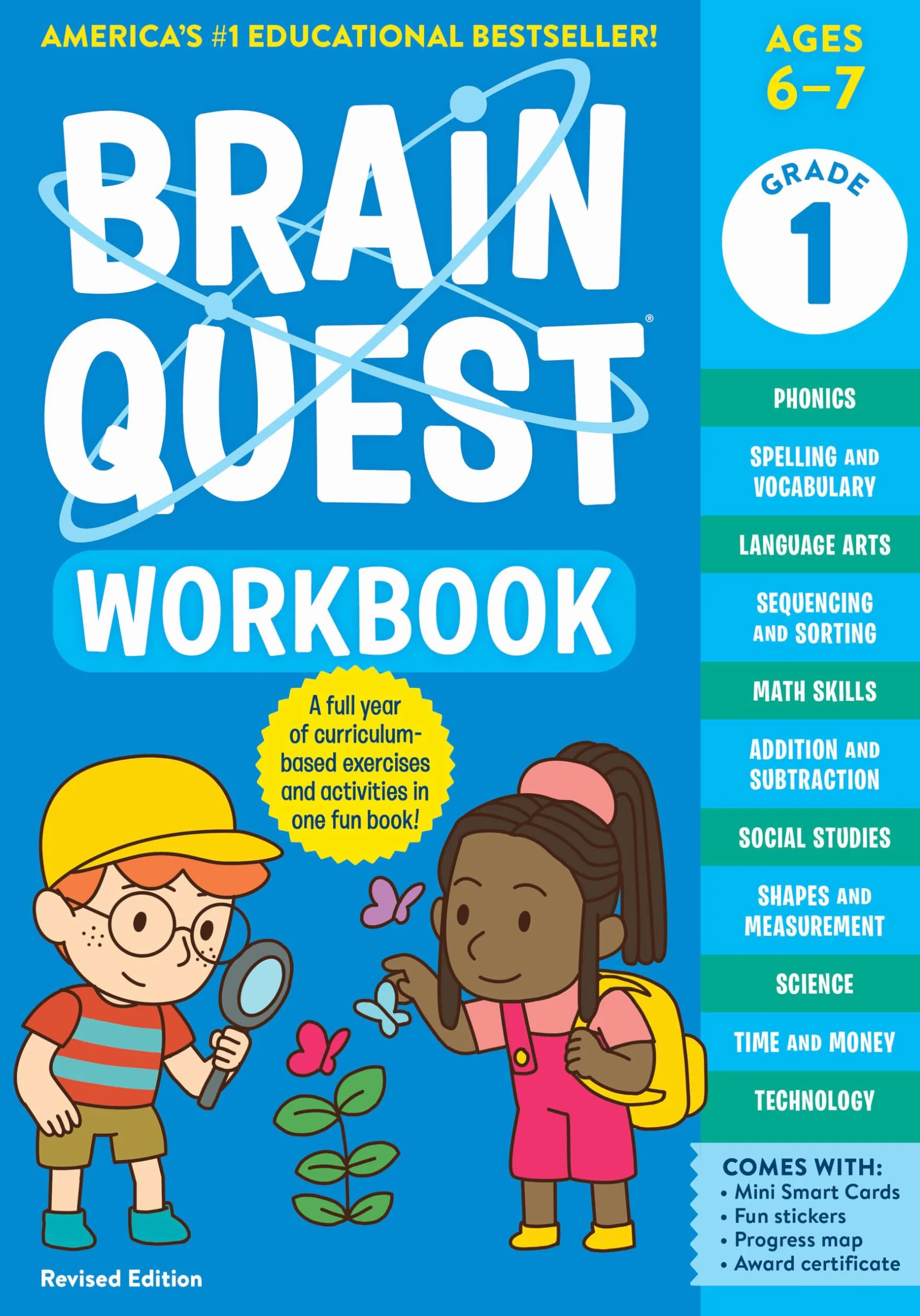 Brain Quest Workbook: 1st Grade Revised Edition