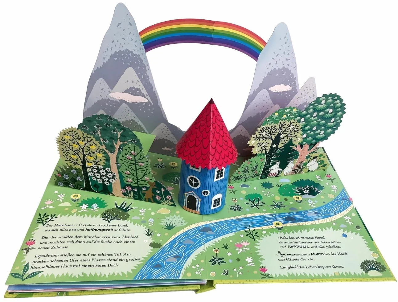 Die Mumins finden ein Zuhause - Ein Pop-up Buch ab 4 Jahren für kleine und große Mumin-Fans: Ein Pop-up Abenteuer
