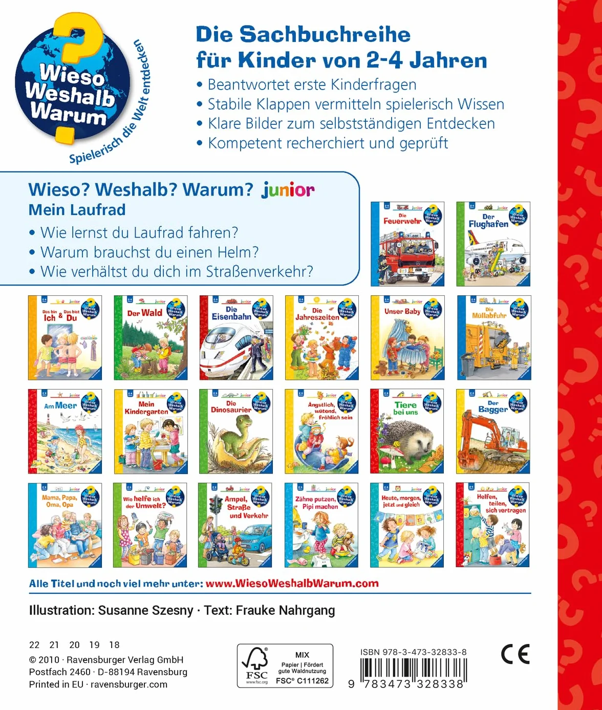 Wieso? Weshalb? Warum? junior, Band 37: Mein Laufrad