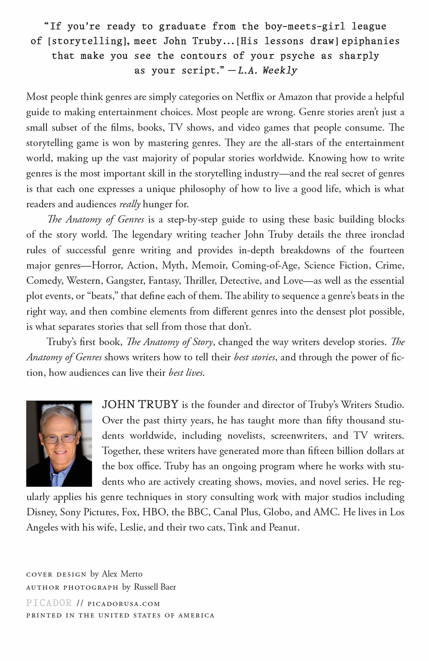 The Anatomy of Genres: How Story Forms Explain the Way the World Works