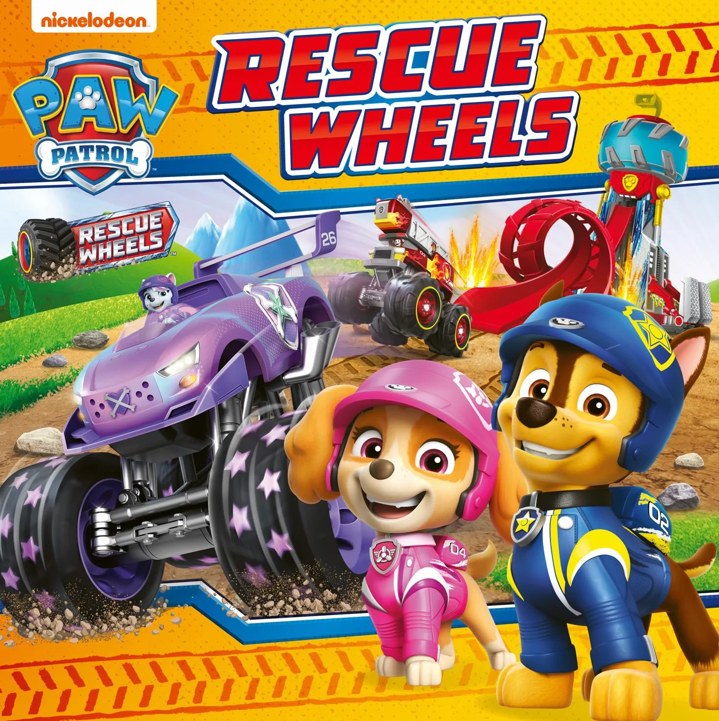 PAW Patrol Rescue Wheels Picture Book: Nickelodeon Monster Truck Adventure for Kids 4+
