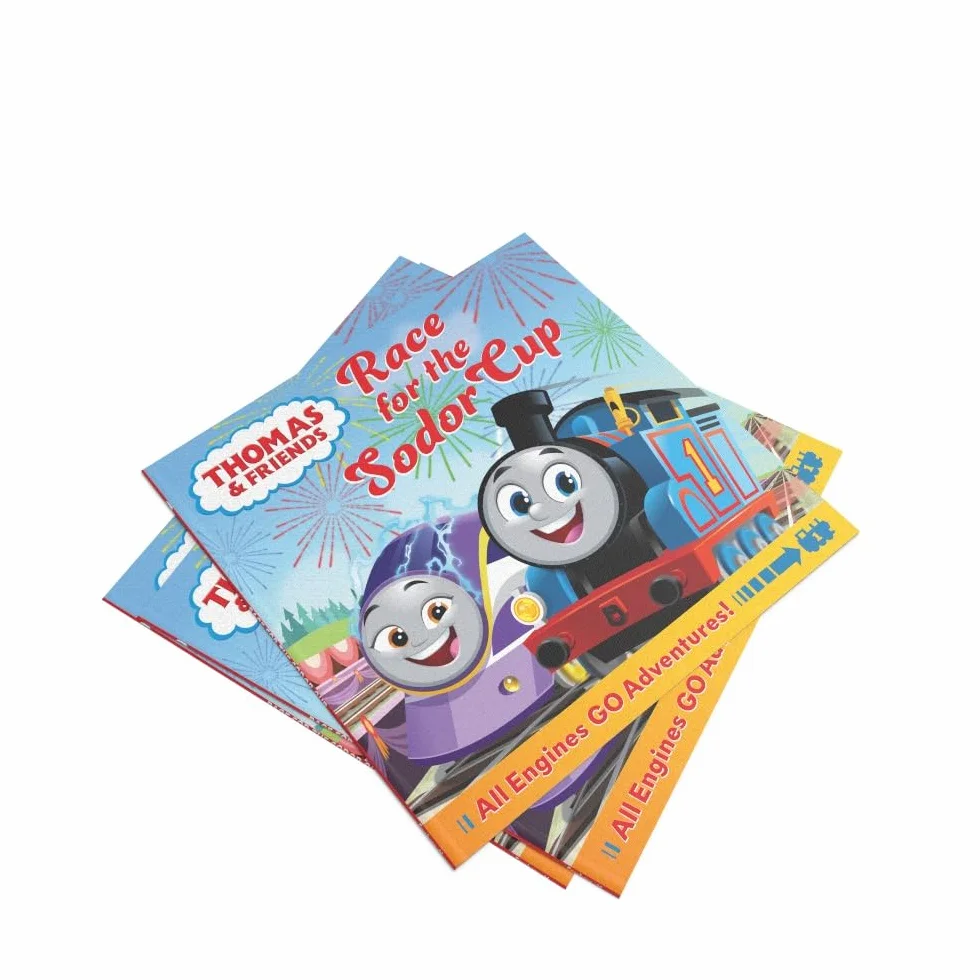 Thomas and Friends Race for the Sodor Cup Illustrated Storybook for Kids 2-5 Years