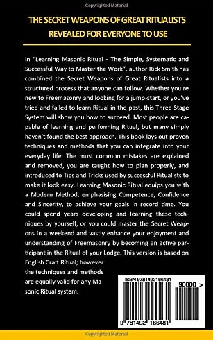 Learning Masonic Ritual: The Simple, Systematic Way to Master the Work