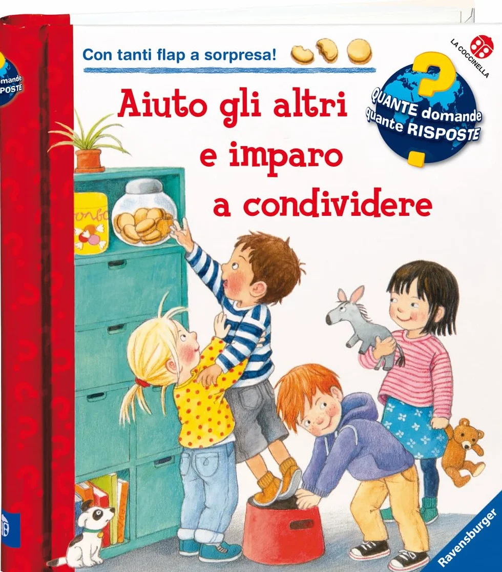 Aiuto gli altri e imparo a condividere. Libro con finestrelle. Ediz. a colori