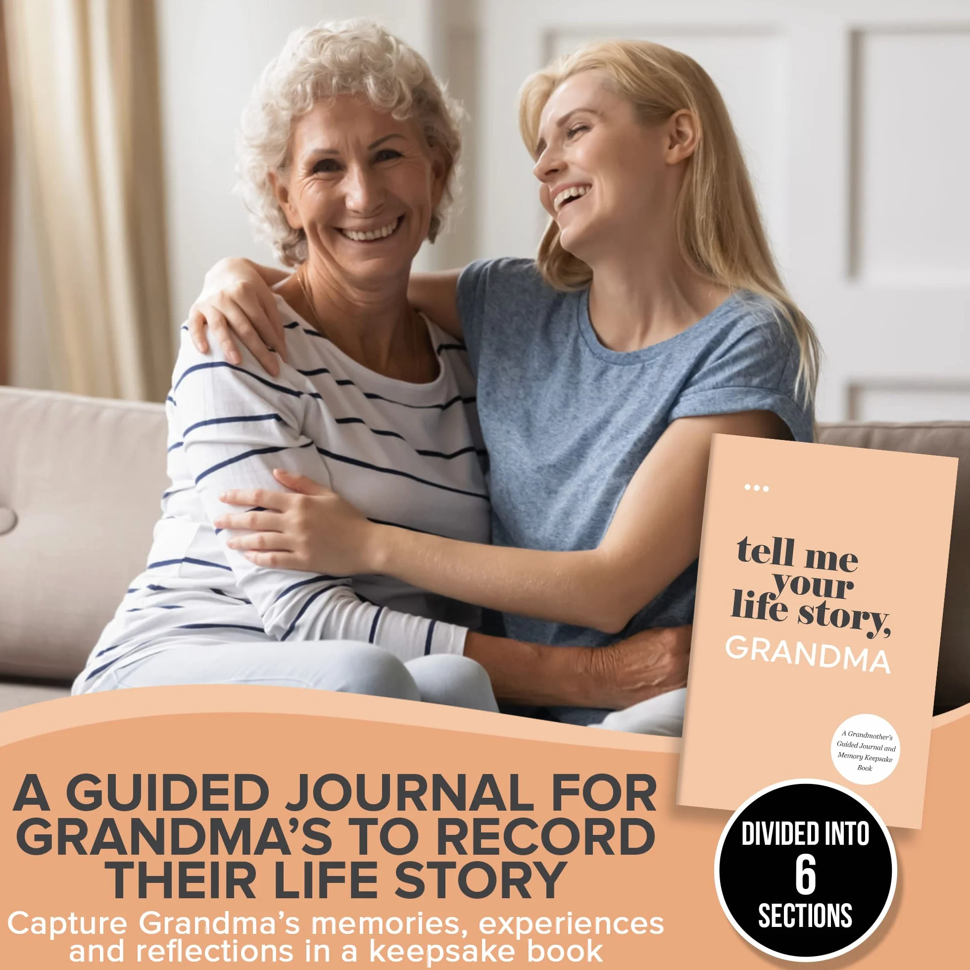 Tell Me Your Life Story, Grandma: A Grandmother’s Guided Journal and Memory Keepsake Book