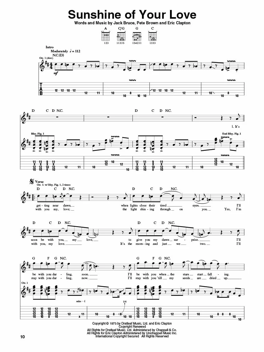 Eric Clapton Complete Clapton Guitar Recorded Version
