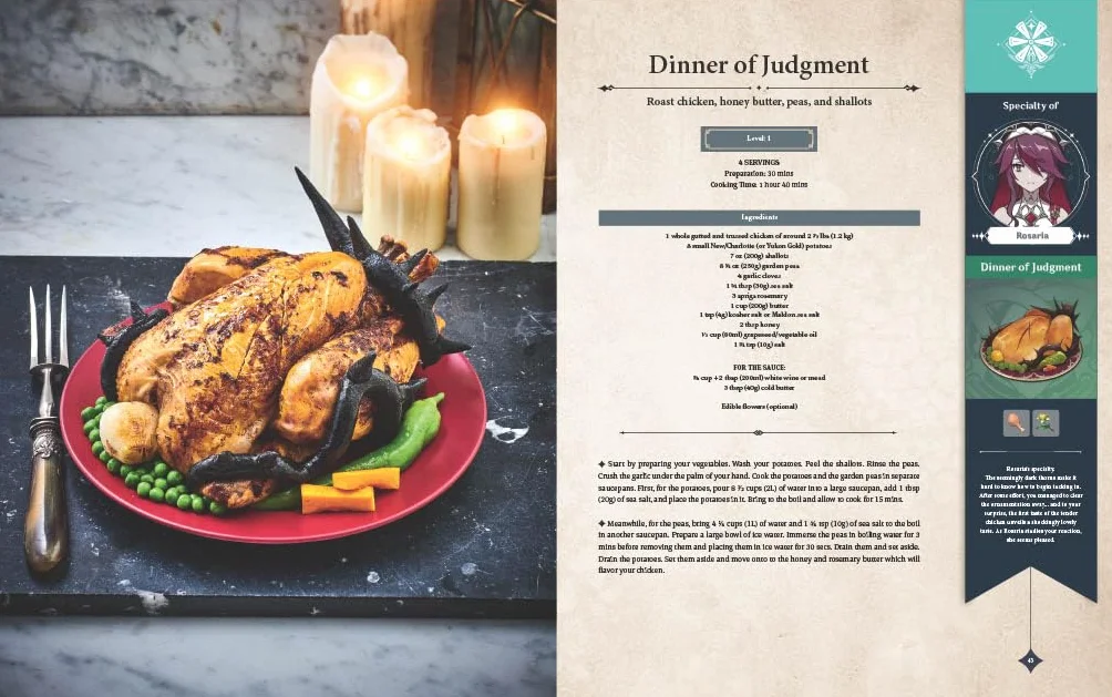 Genshin Impact Official Cookbook: Culinary Journeys Across Teyvat