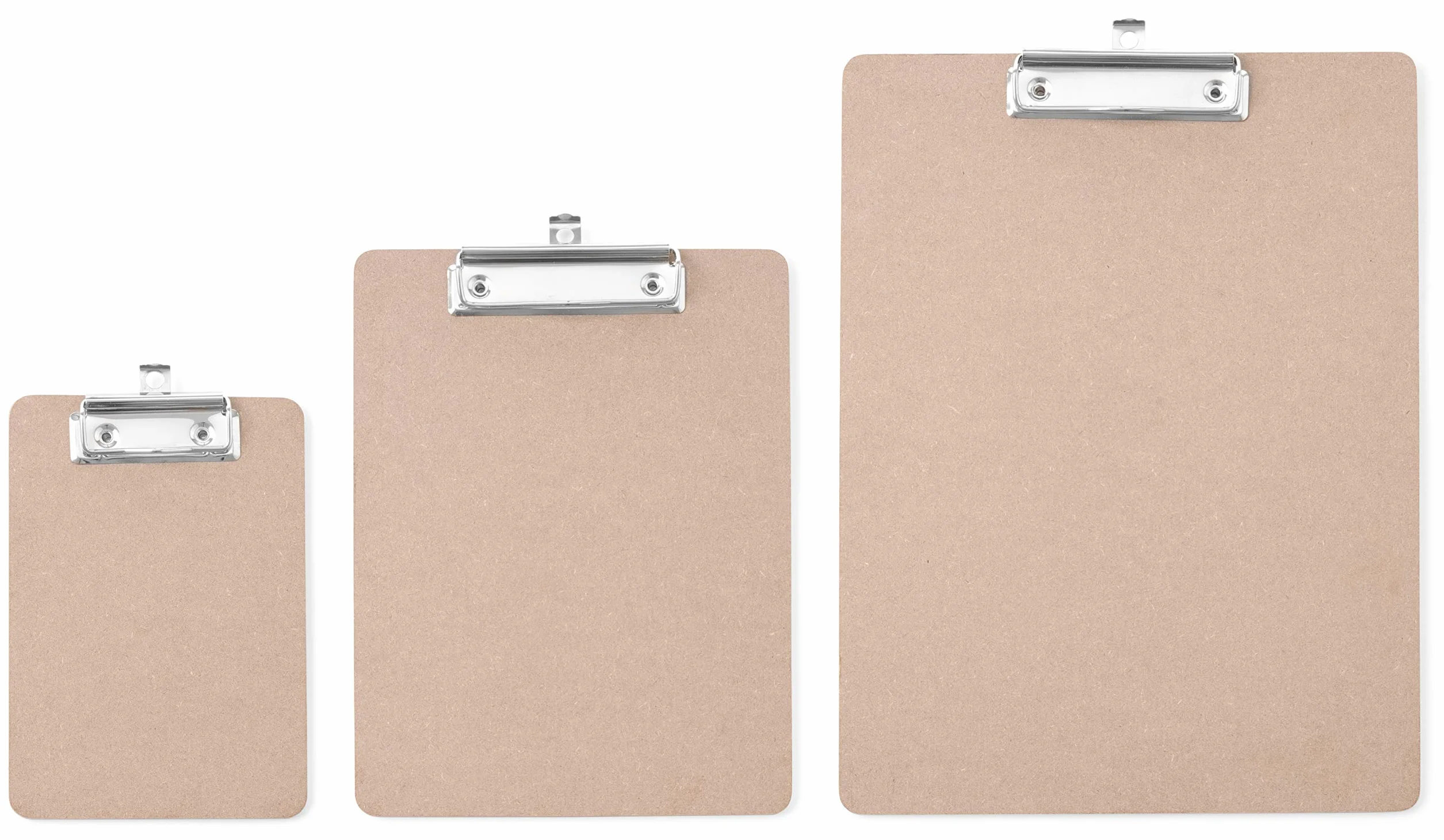HENDI Podkładka z klipsem, z metalowym klipsem, otwór do zawieszania, do menu lub karty dnia, clipboard, podkładki do pisania, 240x330mm, MDF