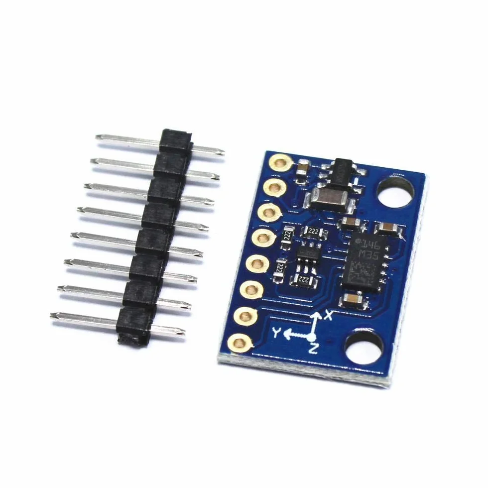 DollaTek GY-511 LSM303DLHC 3-osiowy kompas moduł czujnika przyspieszenia Arduino