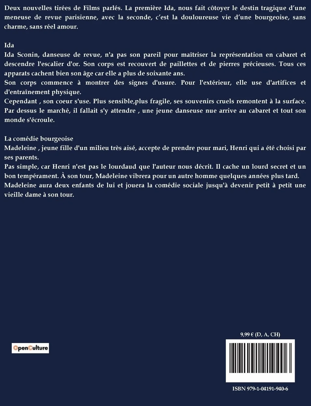 Ida - La Comédie bourgeoise: Les illusions d'une vie mondaine dans le Paris des années 30: Deux nouvelles de Irène Némirovsky