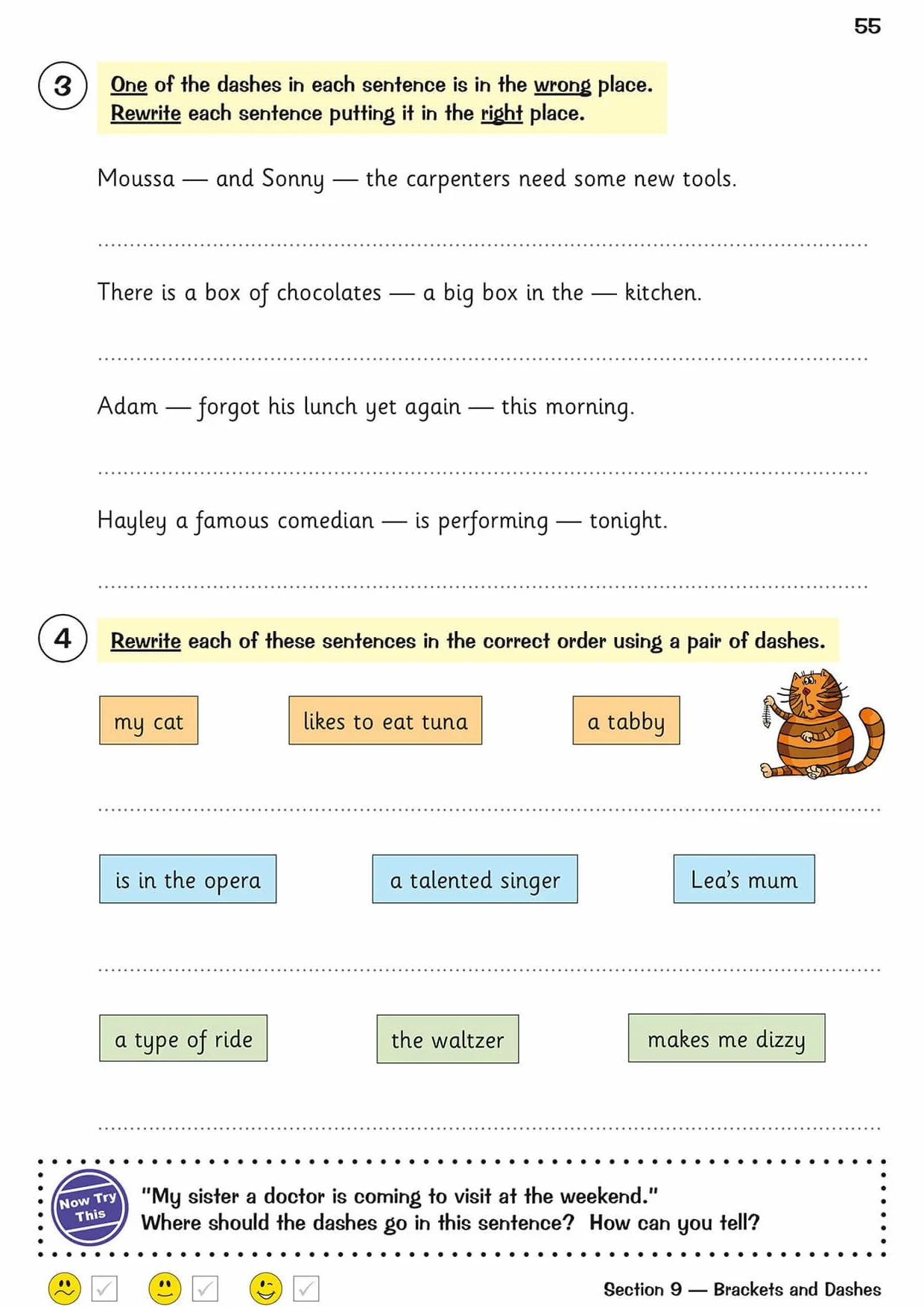 KS2 English Year 5 Grammar Punctuation Spelling Targeted Question Book with Answers
