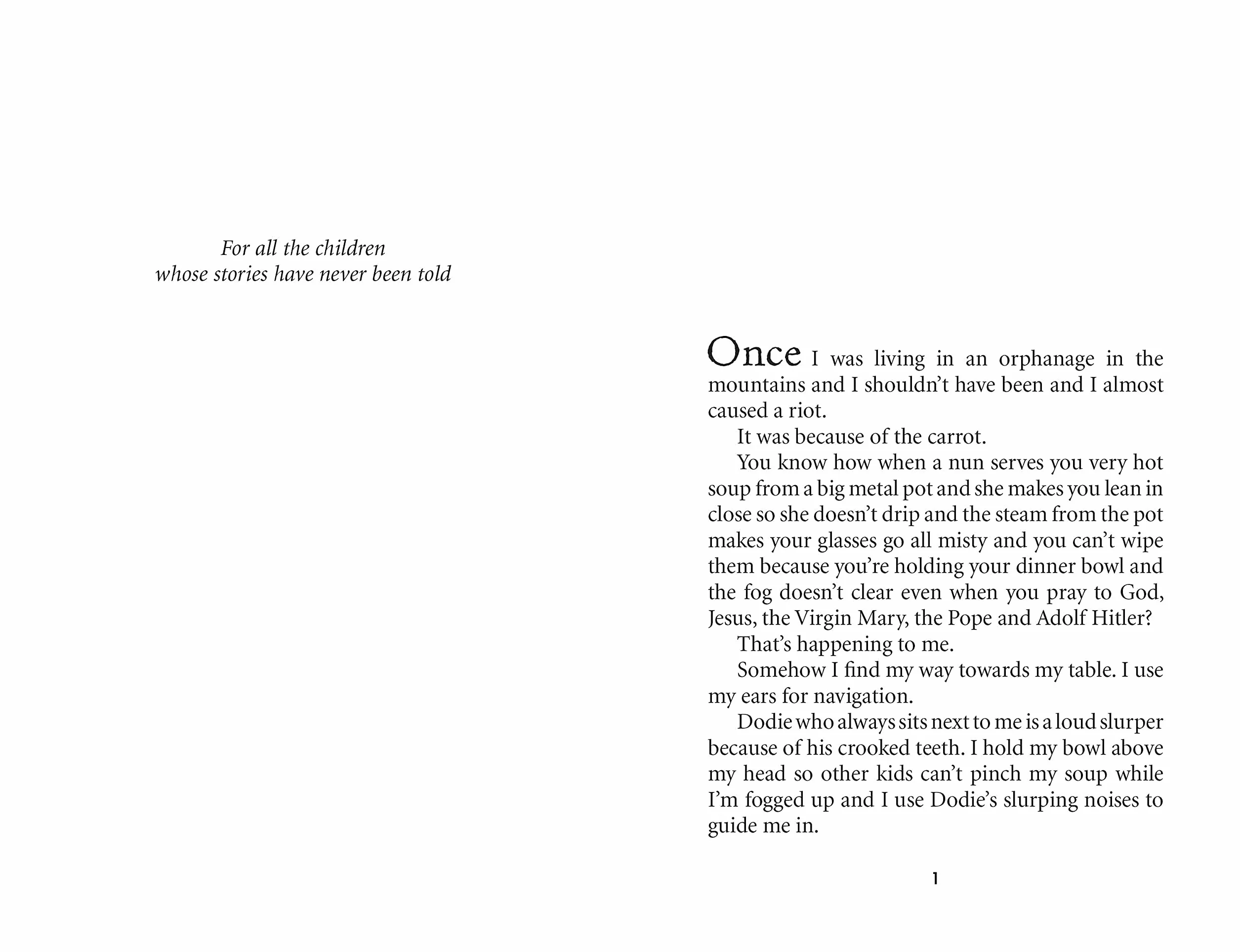 Once
