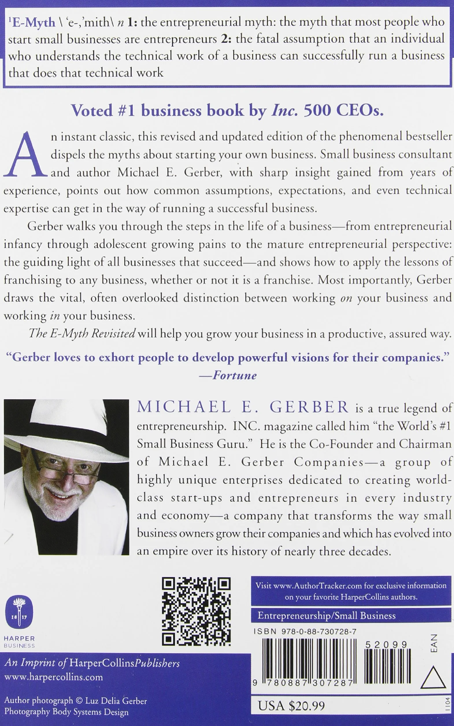 E-Myth Revisited: Why Most Small Businesses Don't Work
