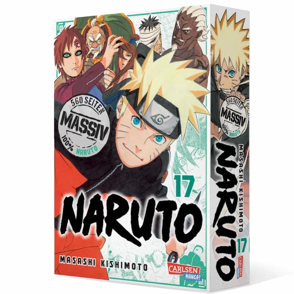 NARUTO Massiv 17: Die Originalserie als Sammelbandausgabe