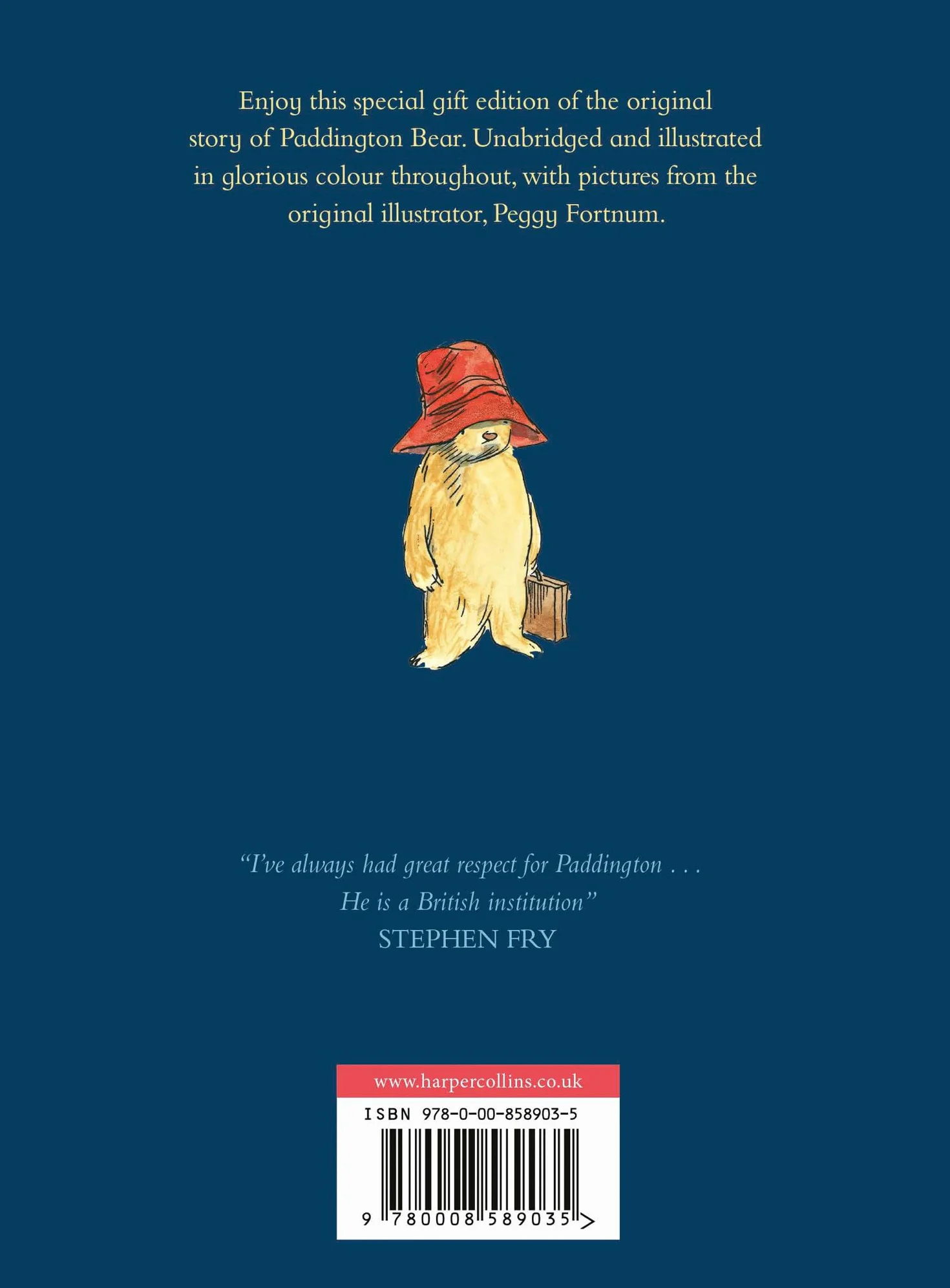 A Bear Called Paddington: 65th Anniversary gift edition of the original funny classic novel for children, with colour illustrations throughout