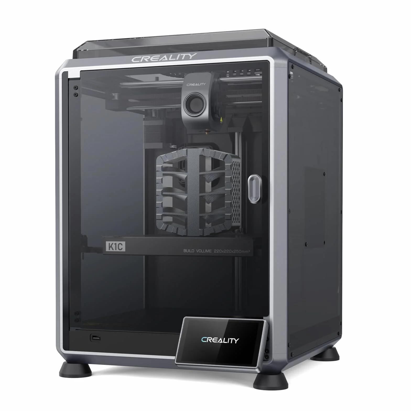 Creality K1C drukarka 3D 600 mm/s antywibracyjna automatyczna kalibracja Smart OS
