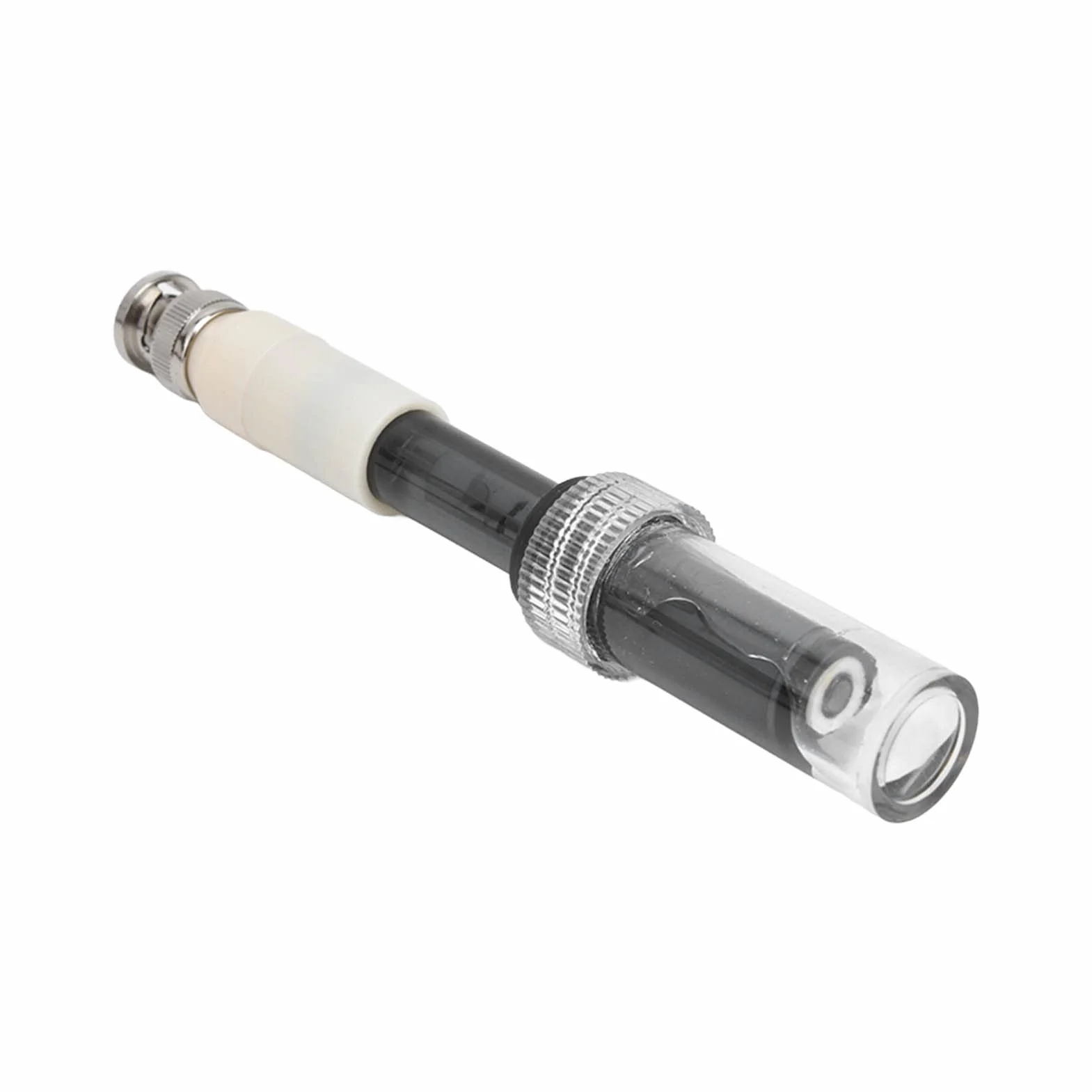 Fdit Sonda Elektrody PH, Płaskie Elektrody do Testerów PH ze Złączem BNC, Elektroda Zamienna do Miernika w Akwarium, Basenie Laboratoryjnym