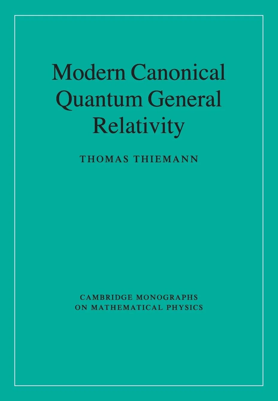 Modern Canonical Quantum General Relativity