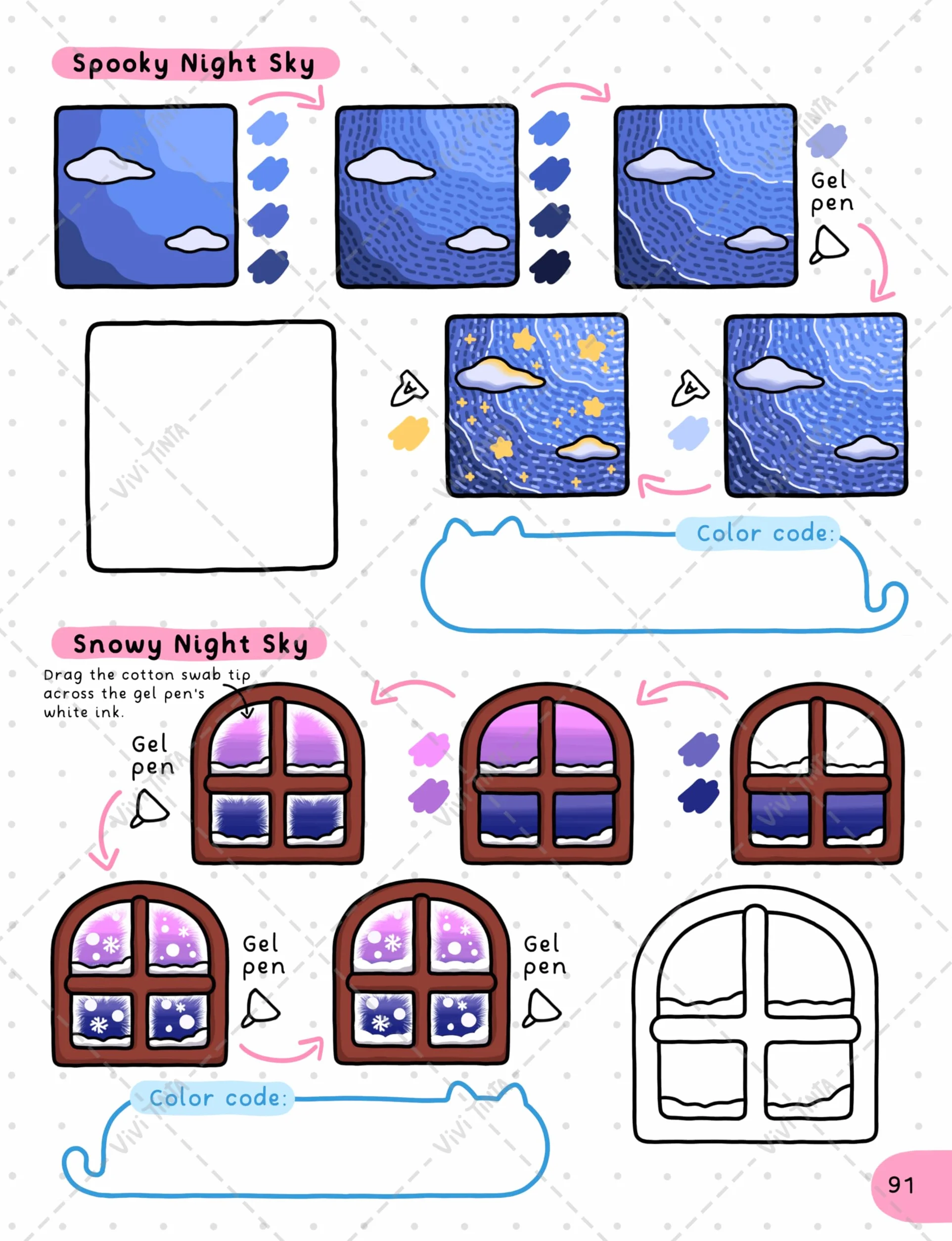 How to Color: Simple Step-by-Step Guide to Coloring Patterns, Textures, Shading, and Blending
