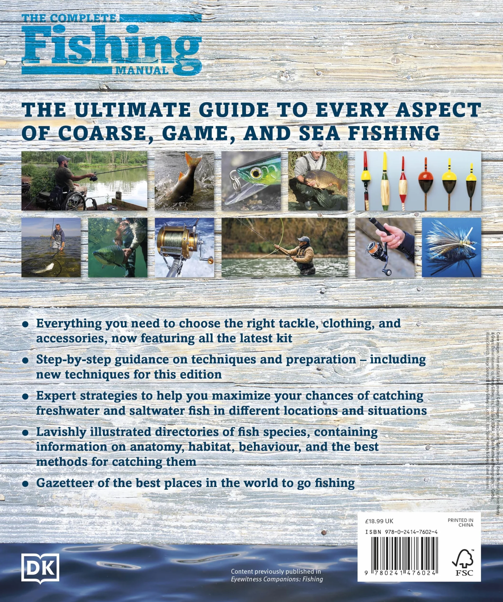 The Complete Fishing Manual: Tackle, Baits & Lures, Species, Techniques