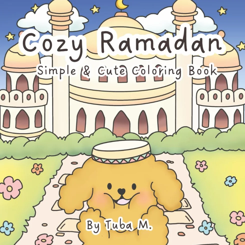 Cozy Ramadan: Simple & Cute Coloring Book