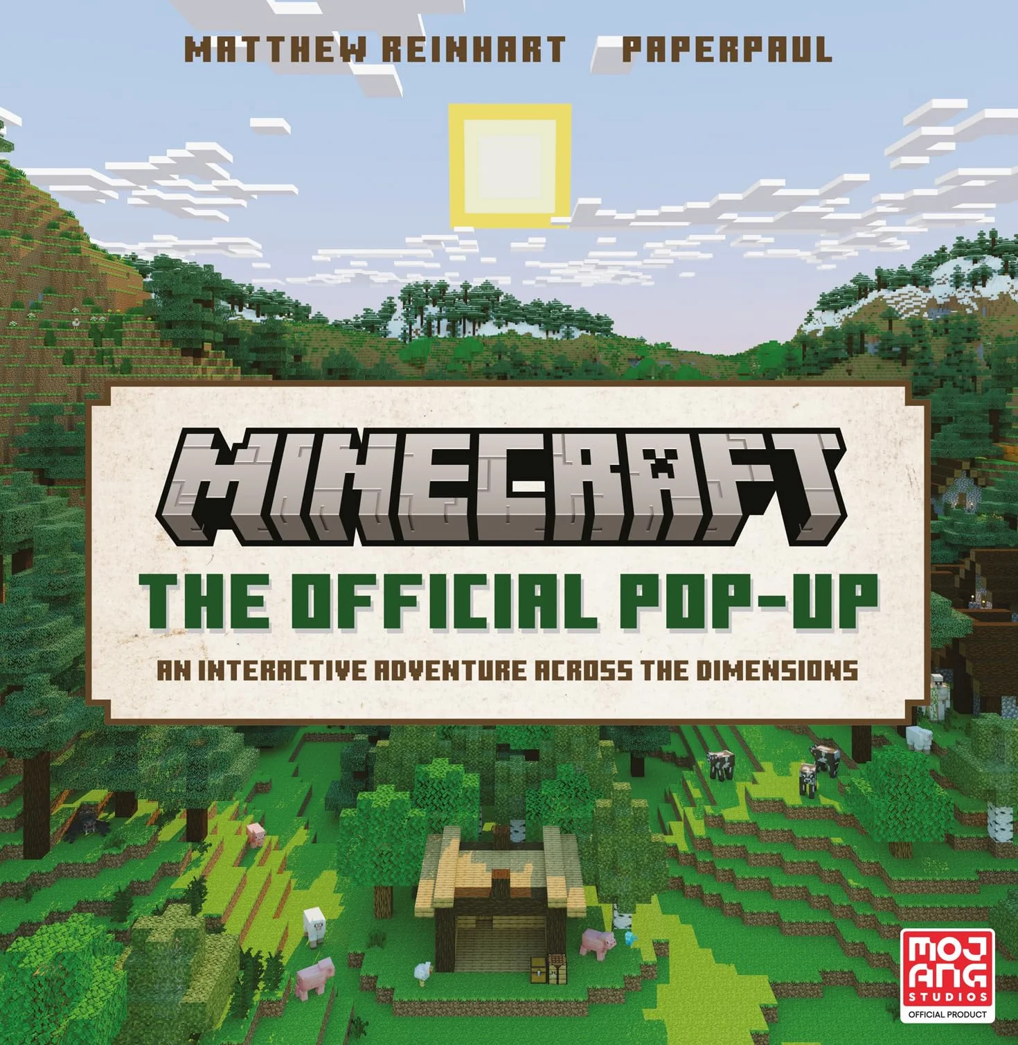Minecraft Pop-Up: Official Interactive Pop-Up Book for Kids Gamers 2024