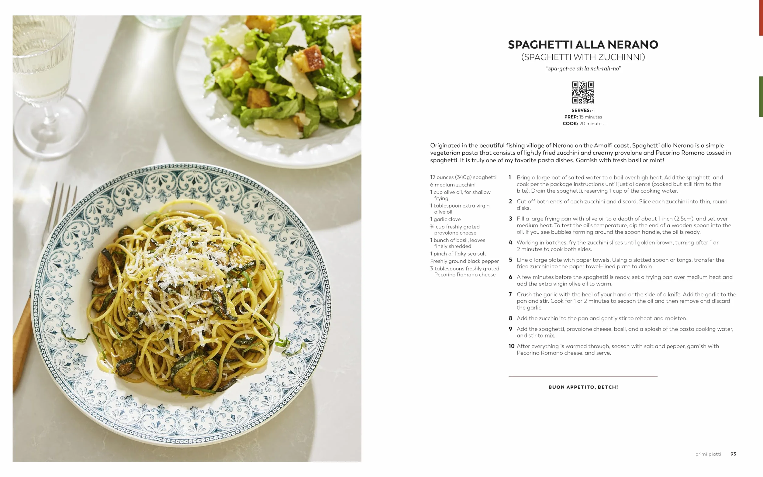 Italian/American QCP Cookbook