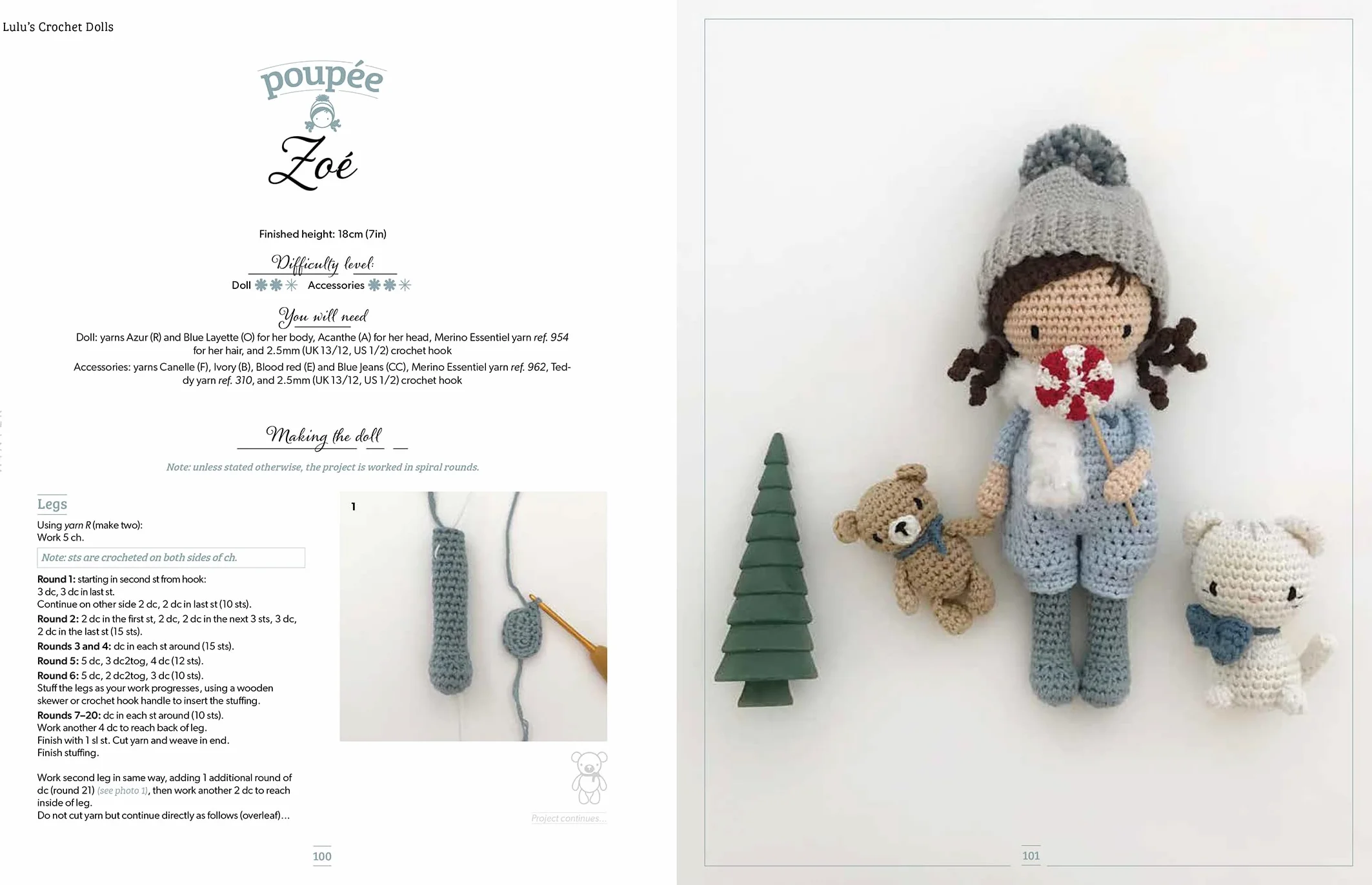 Lulu's Crochet Dolls: 8 Adorable Dolls and Accessories to Crochet