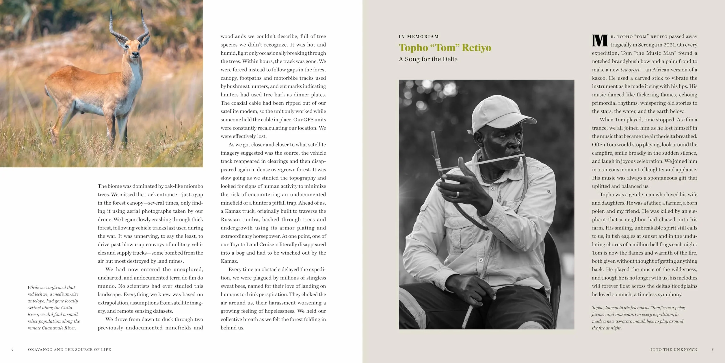 Okavango and the Source of Life: Exploring Africa's Lost Headwaters