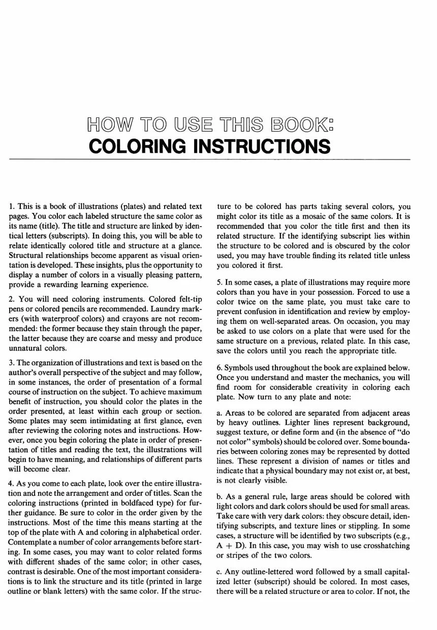 The Biology Coloring Book: A Coloring Book