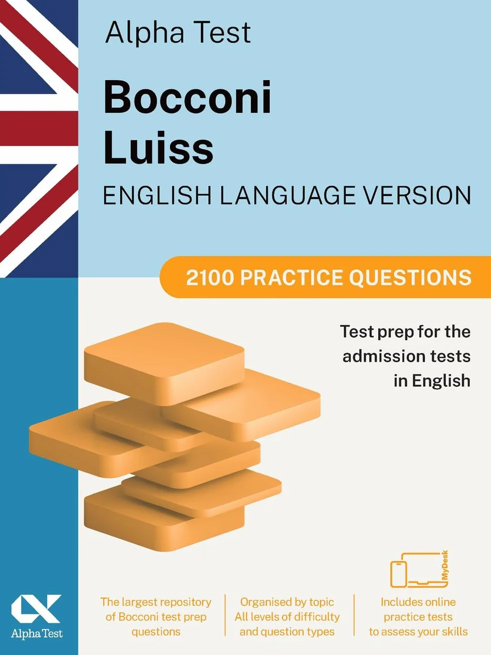 Alpha Test Bocconi Luiss English Version 2026-2027 2100 Practice Questions Admission Test Prep