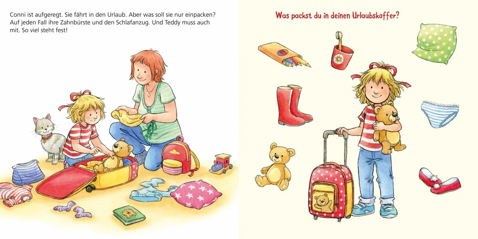 Conni-Pappbilderbuch: Meine Freundin Conni. Das mag ich und was magst du?: Zum Mitmachen, Auswählen und Entscheiden | Interaktives Buch ab 3 Jahren zur spielerischen Förderung der Selbstwahrnehmung