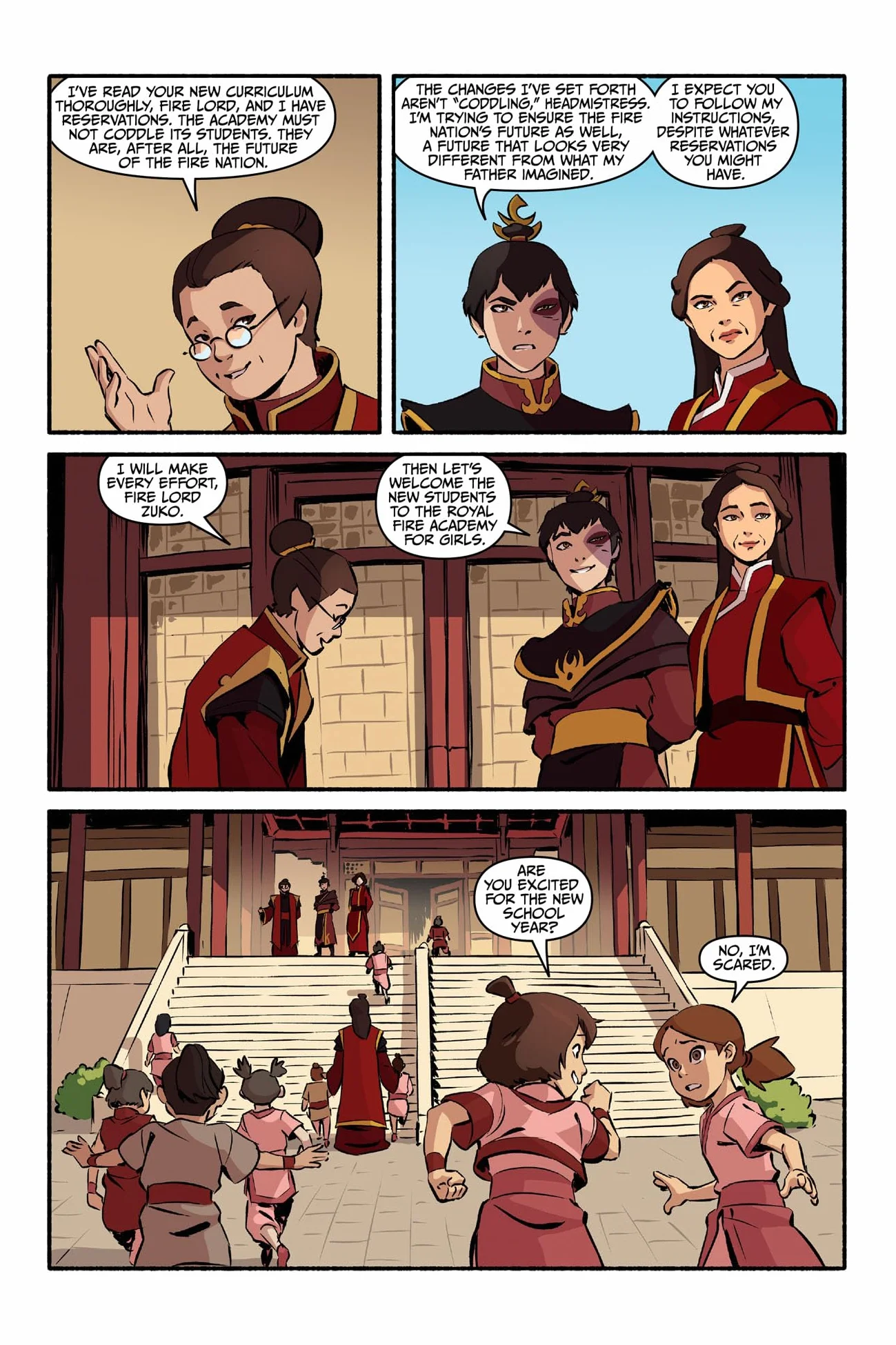 Avatar: The Last Airbender--Ashes of the Academy