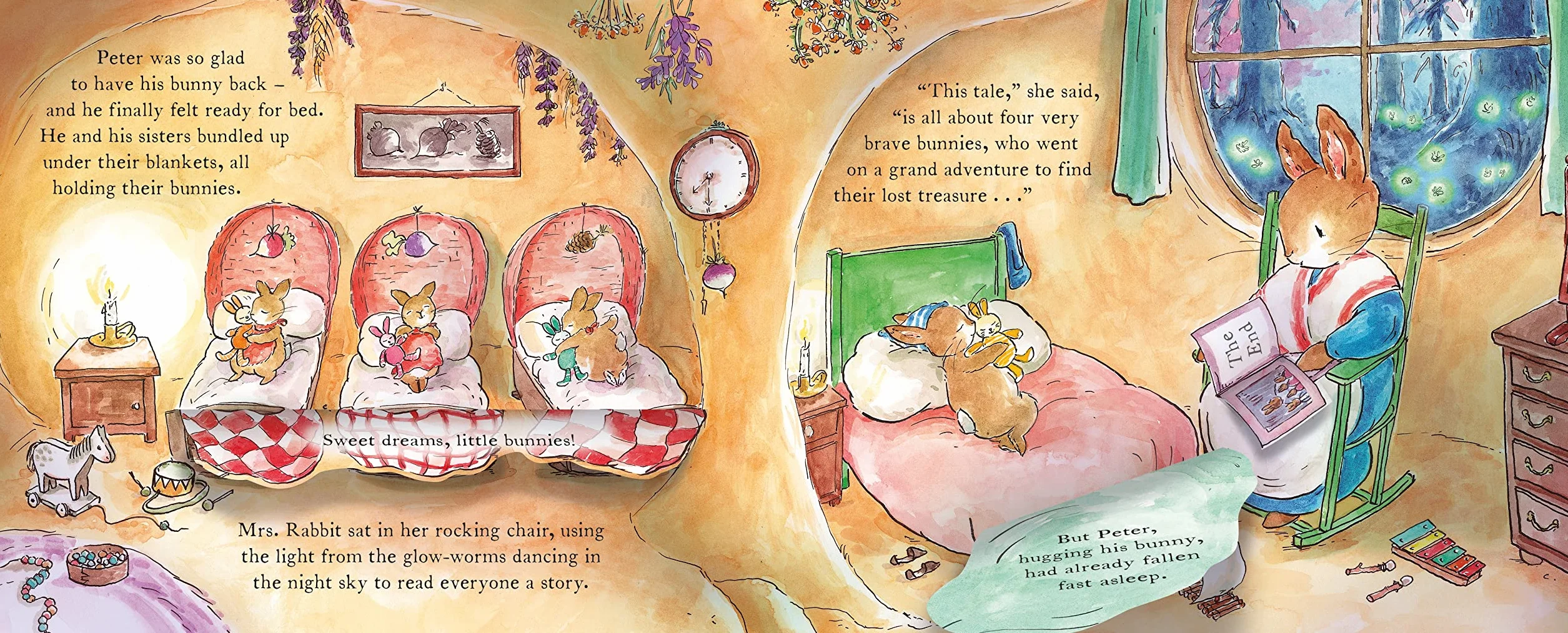 Peter Rabbit: The Bedtime Bunny Hunt: A Lift-the-Flap Storybook