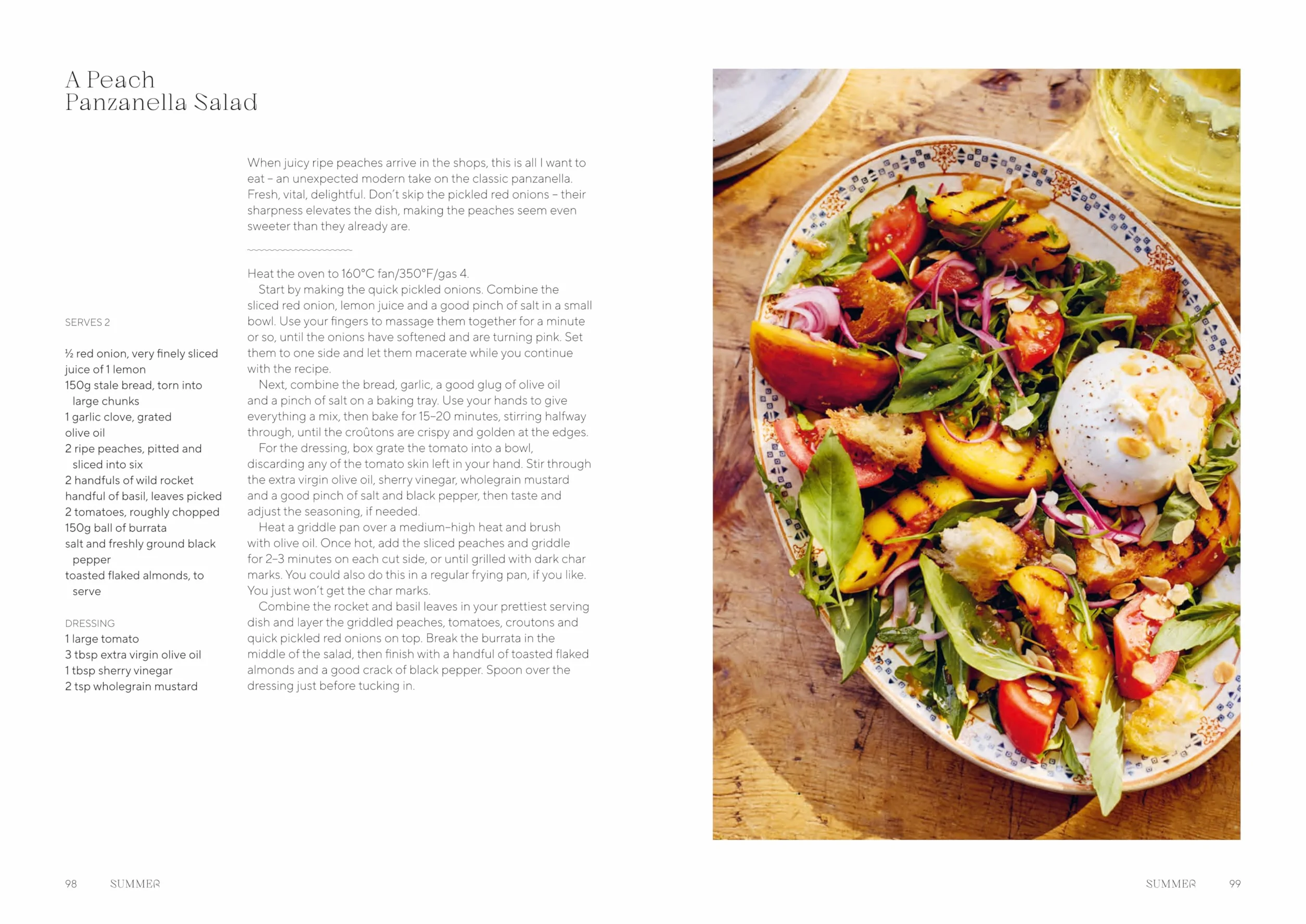 What to Cook & When to Cook It: A Simple, Seasonal Vegetarian Recipe Book