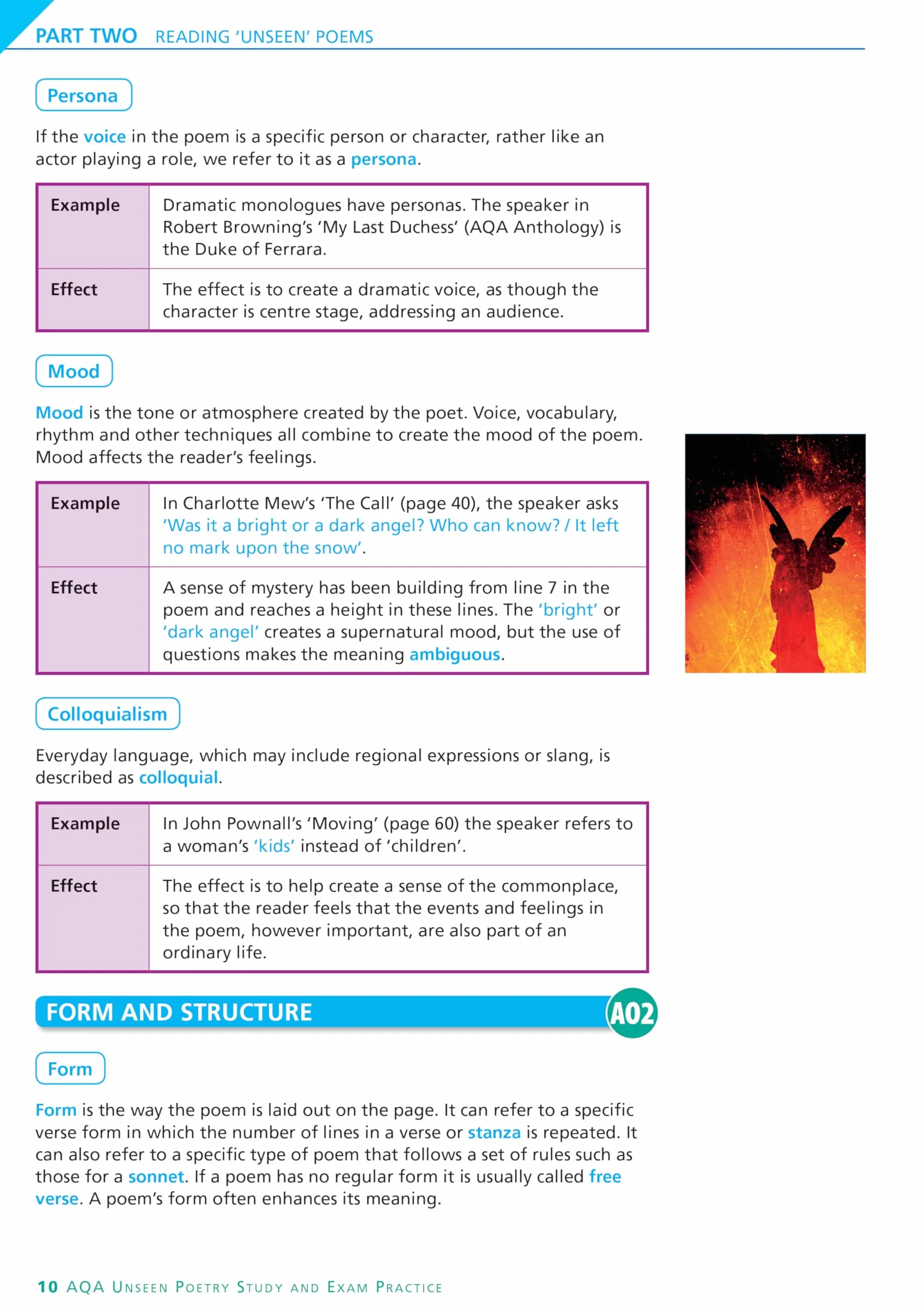 AQA English Literature Unseen Poetry Study and Exam Practice York Notes GCSE - for 2026, 2027 exams: York Notes Series