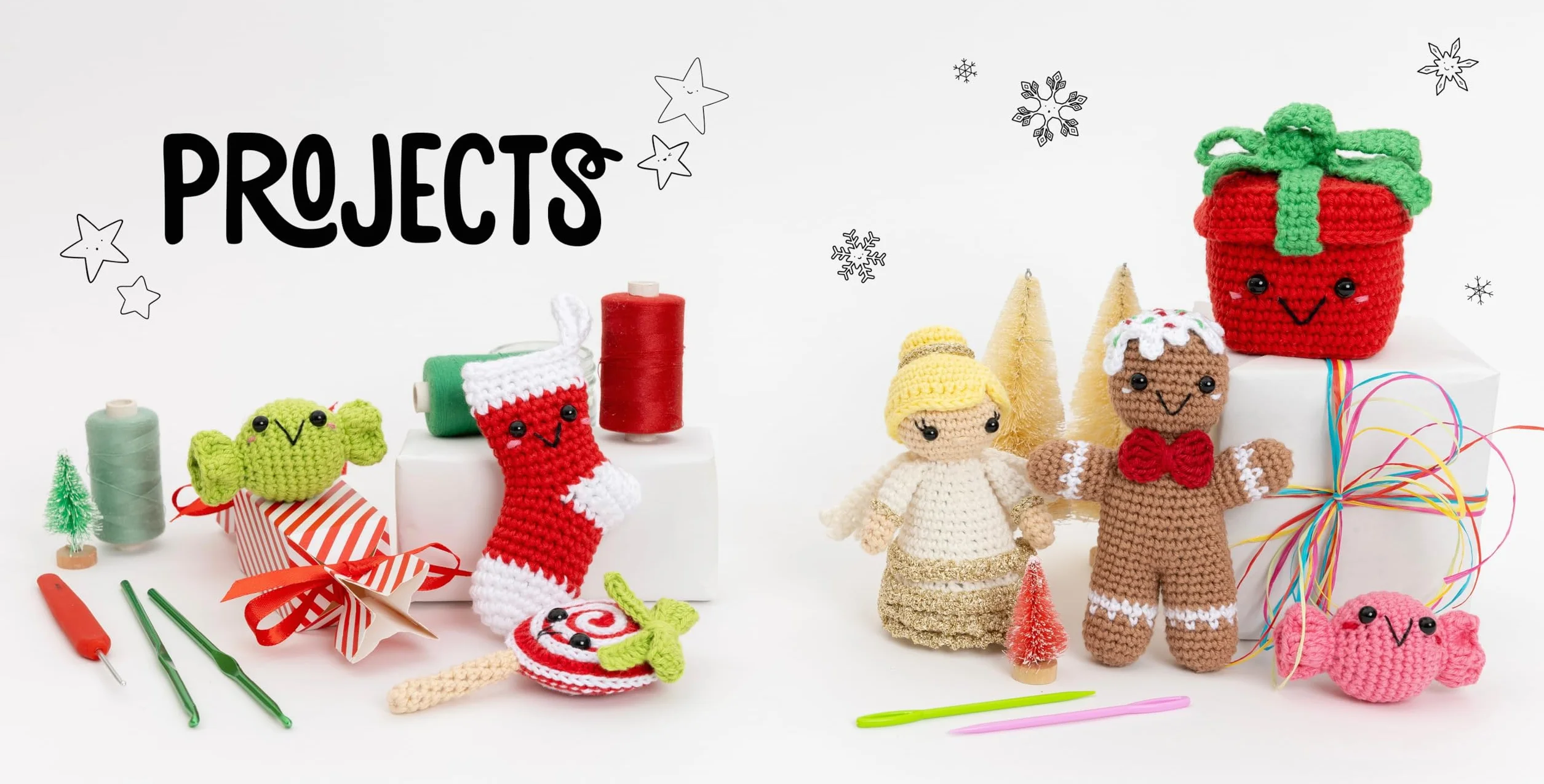 Kawaii Crochet Christmas: 40 Super Cute Amigurumi Patterns for the Festive Season