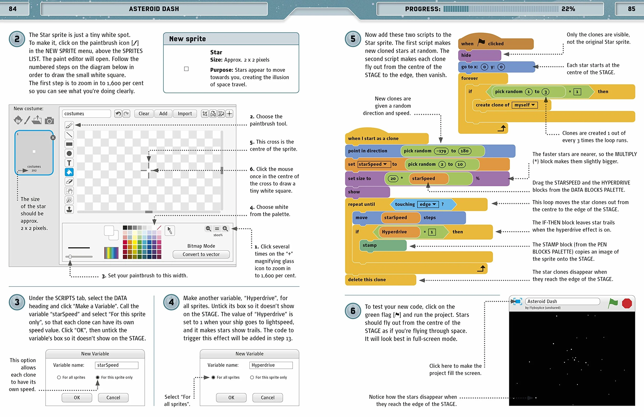 Star Wars Coding Projects: Step-by-Step Visual Guide to Animations, Games & Simulations