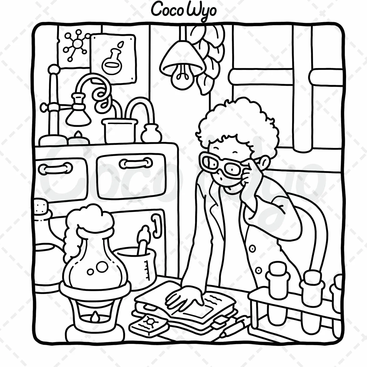 Girl Moments: Vol. 2 Coloring Book for Adults and Teens Cute Cozy Daily Activities Relaxation