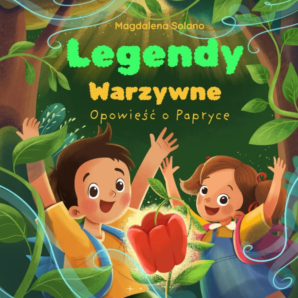 Legendy Warzywne: Opowieść o Papryce - Inspirująca książka dla dzieci o zdrowotnych korzyściach jedzenia warzyw