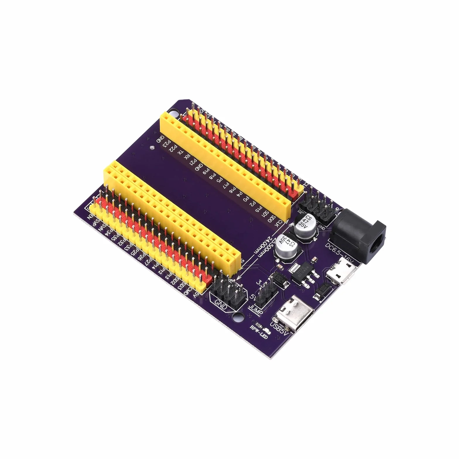 Heemol 38 pinów ESP32 Breakout Board GPIO Extension Board 25,5 mm / 23 mm