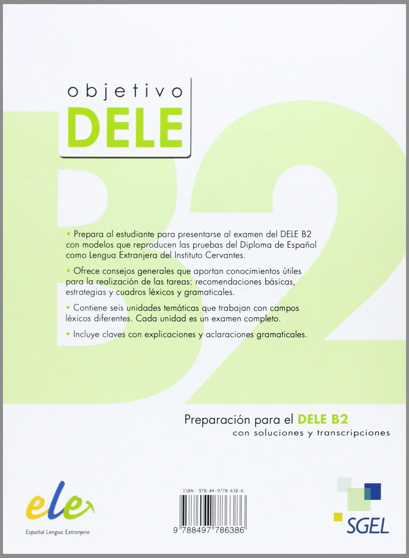Preparacion Par el Dele B2: Objetivo DELE nivel B2 Książka + CD