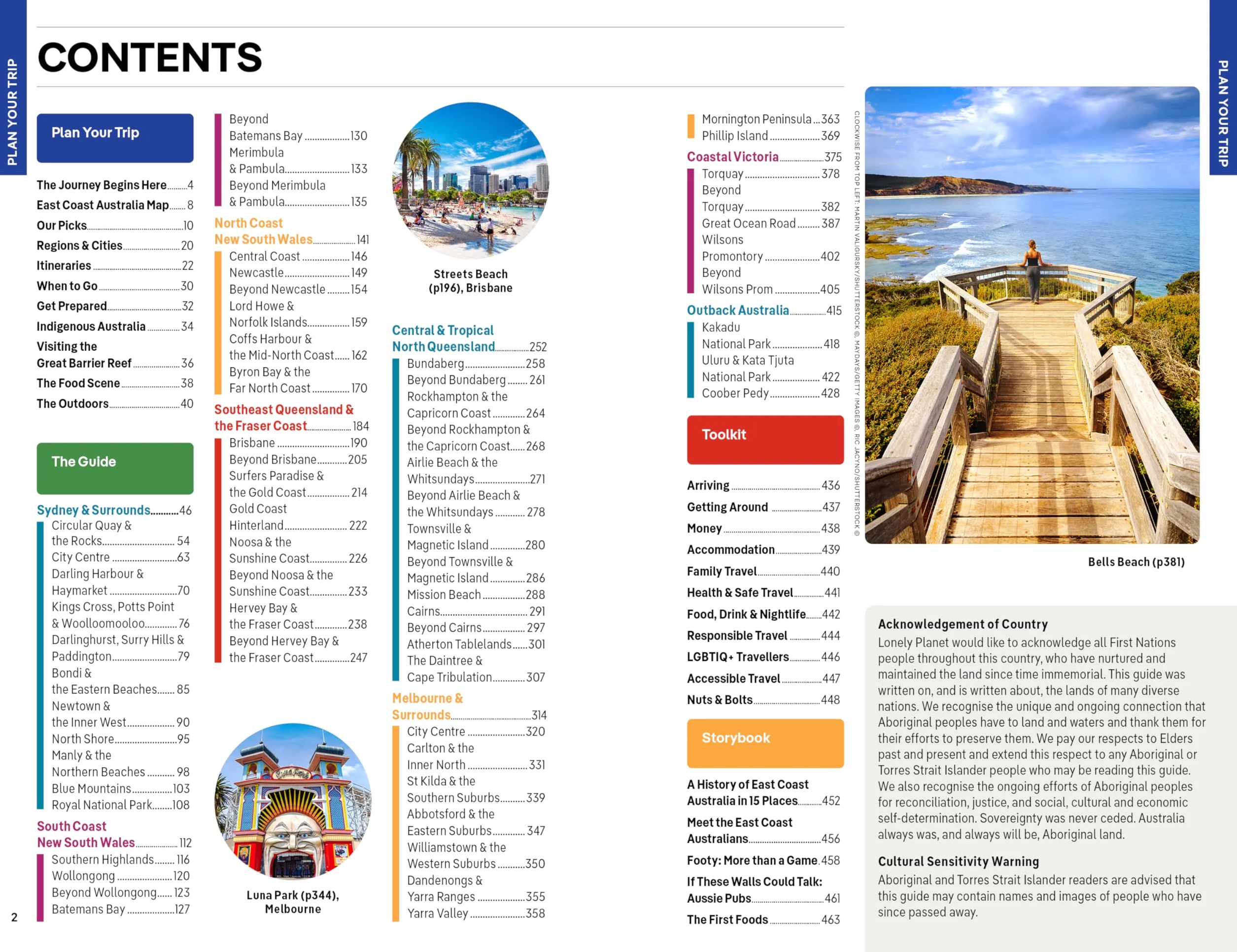 East Coast Australia 8ed: Detailed Itineraries Travel Like a Local Insider Tips Covers Sydney & New South Wales, Melbourne & Victoria, Queensland, Outback Australia