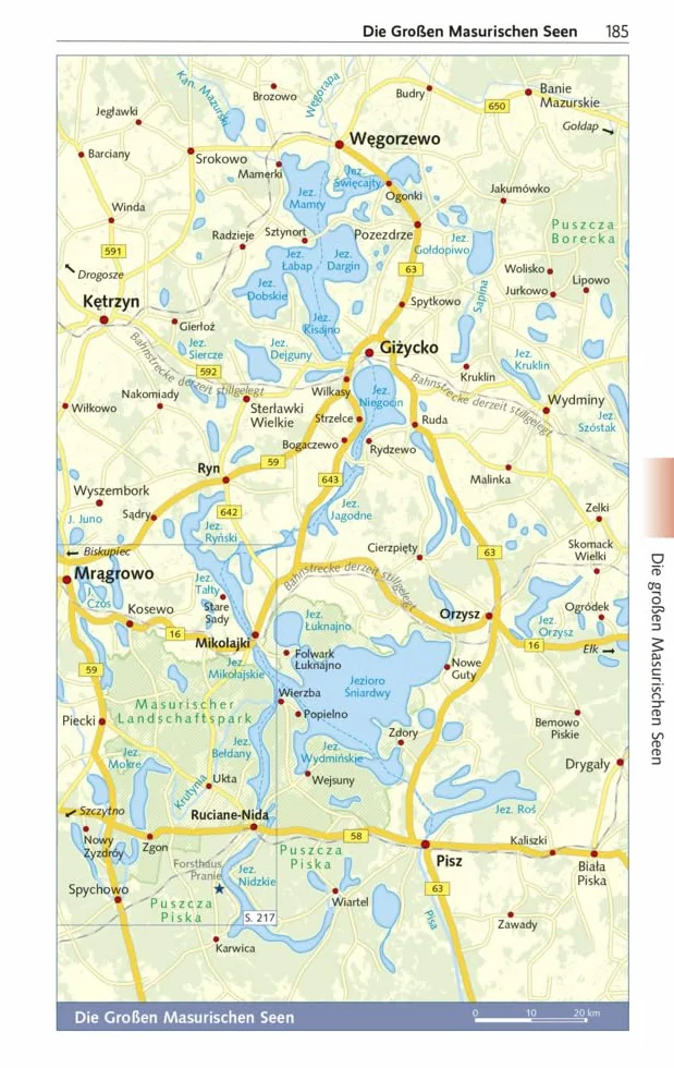TRESCHER Reiseführer Masuren: Marienburg, Danzig, Thorn