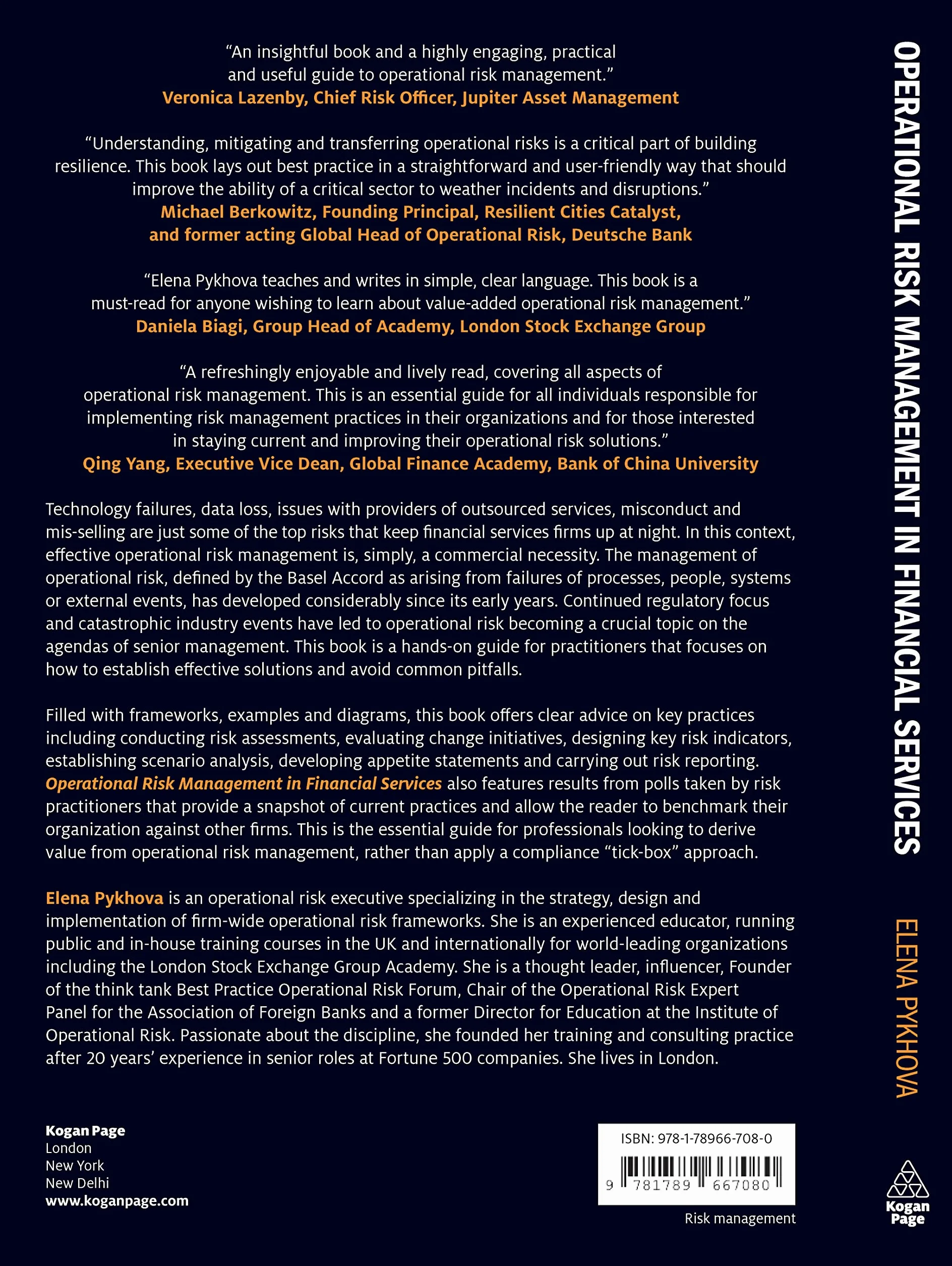 Operational Risk Management in Financial Services: A Practical Guide to Establishing Effective Solutions
