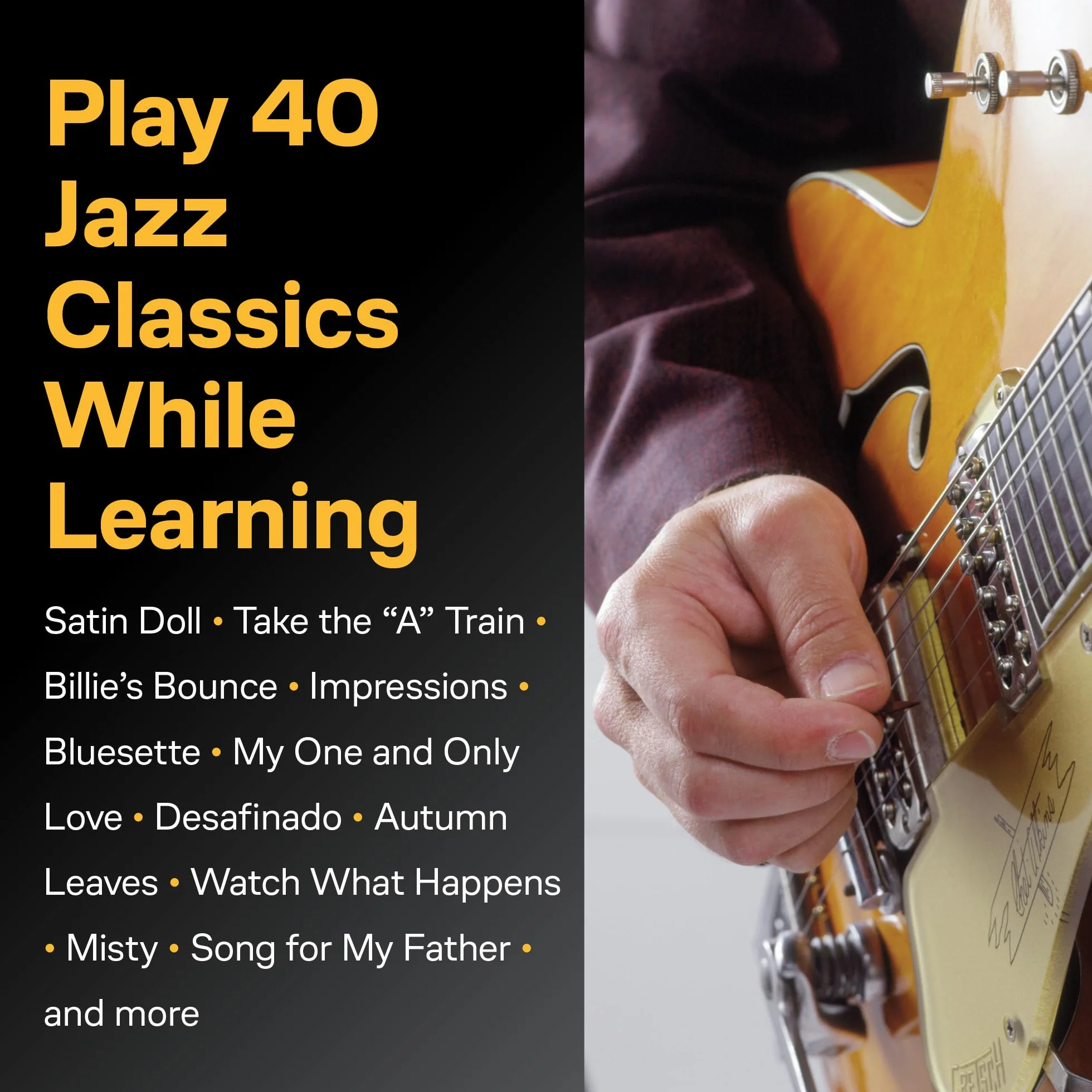 Hal Leonard Guitar Method Jazz Guitar +CD: Comprehensive Guide with 20 Jazz Standards