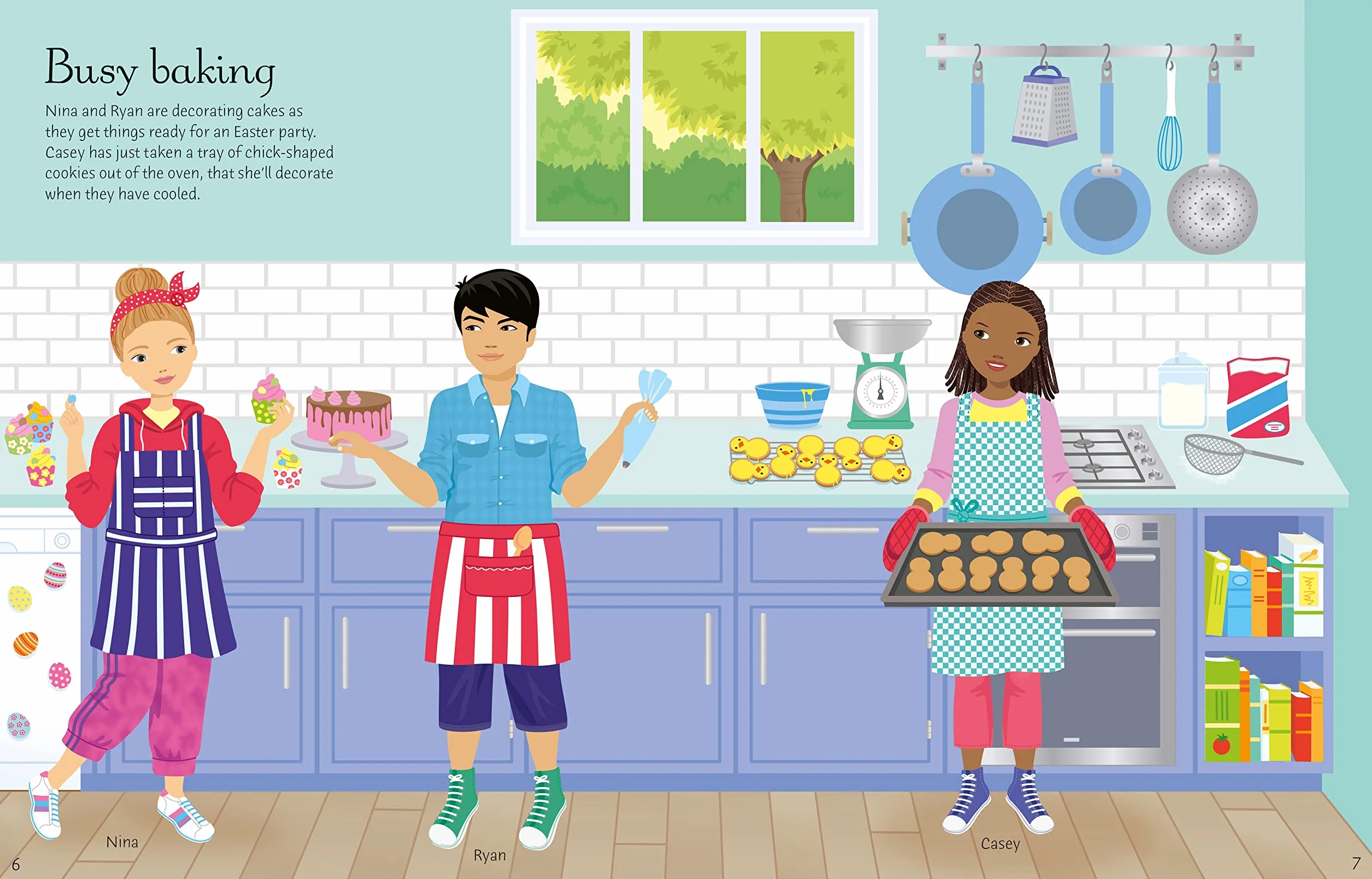 Sticker Dolly Dressing Easter: An Easter And Springtime Book For Children